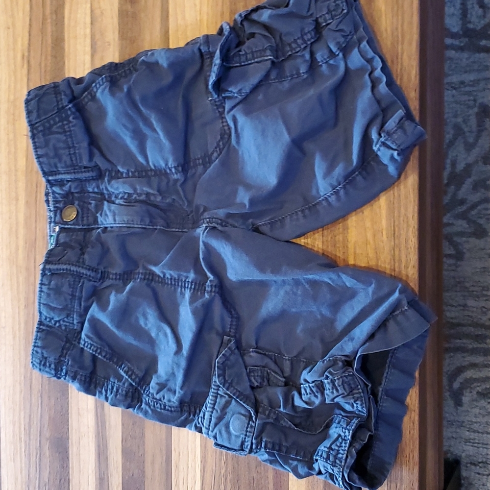 *4 for $18* L.O.G.G. navy boys cargo shorts 5-6 years